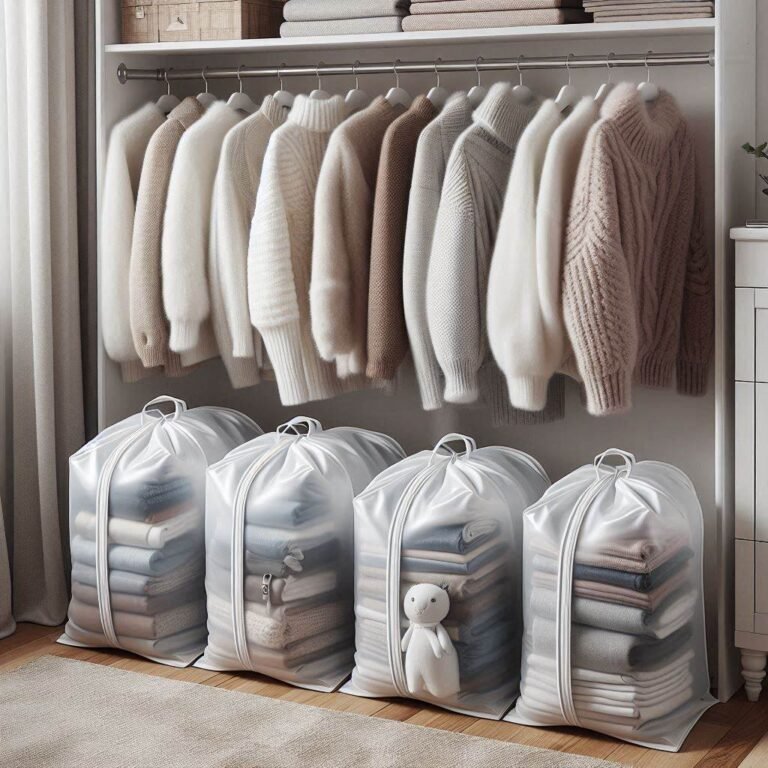 mejor forma de ordenar tu ropa de invierno