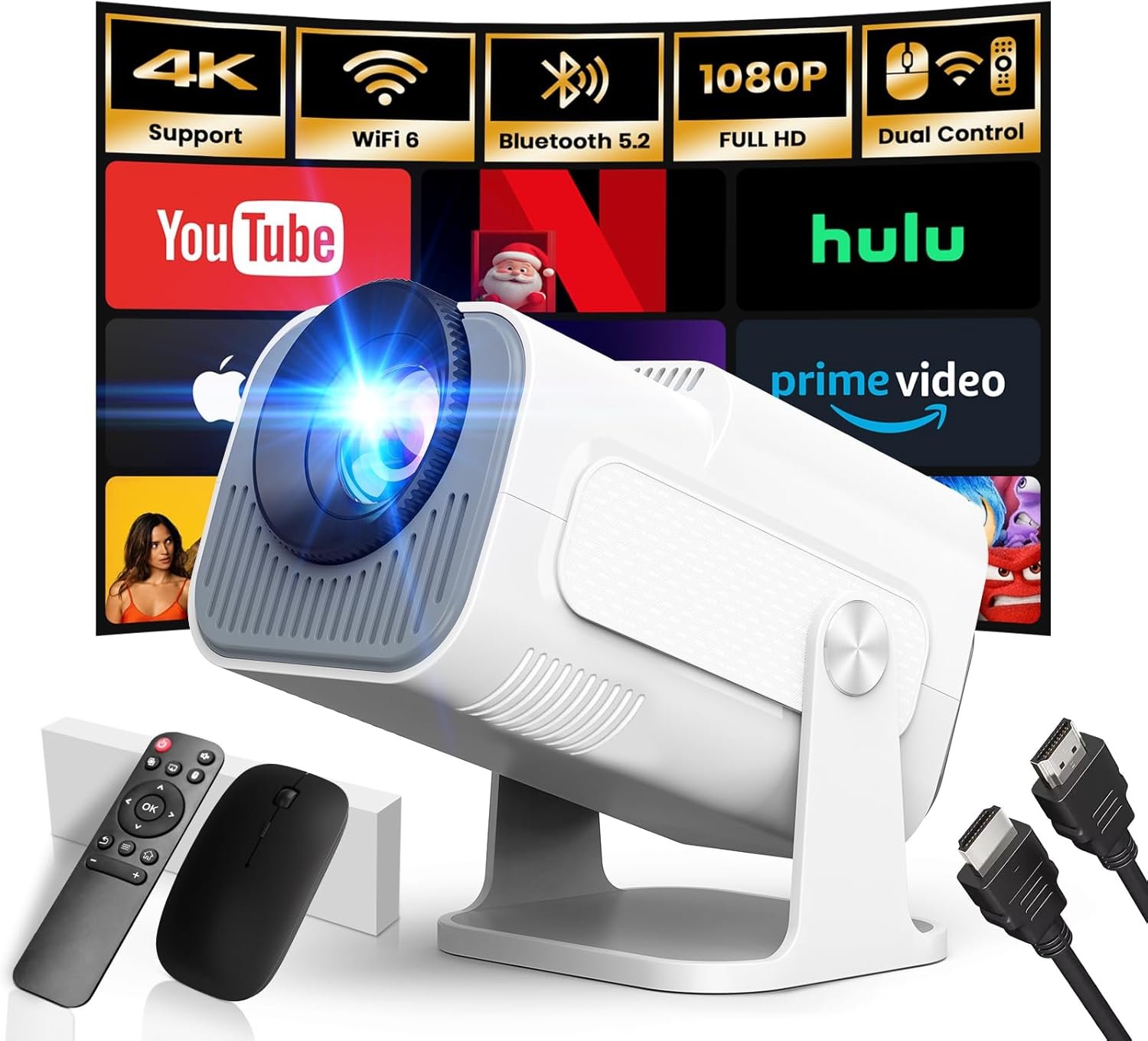 2025 Upgraded Proyector Portátil