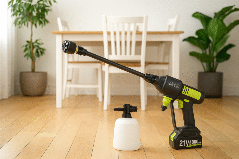 Descubre la Comodidad de la Hidrolimpiadora Portátil con Batería