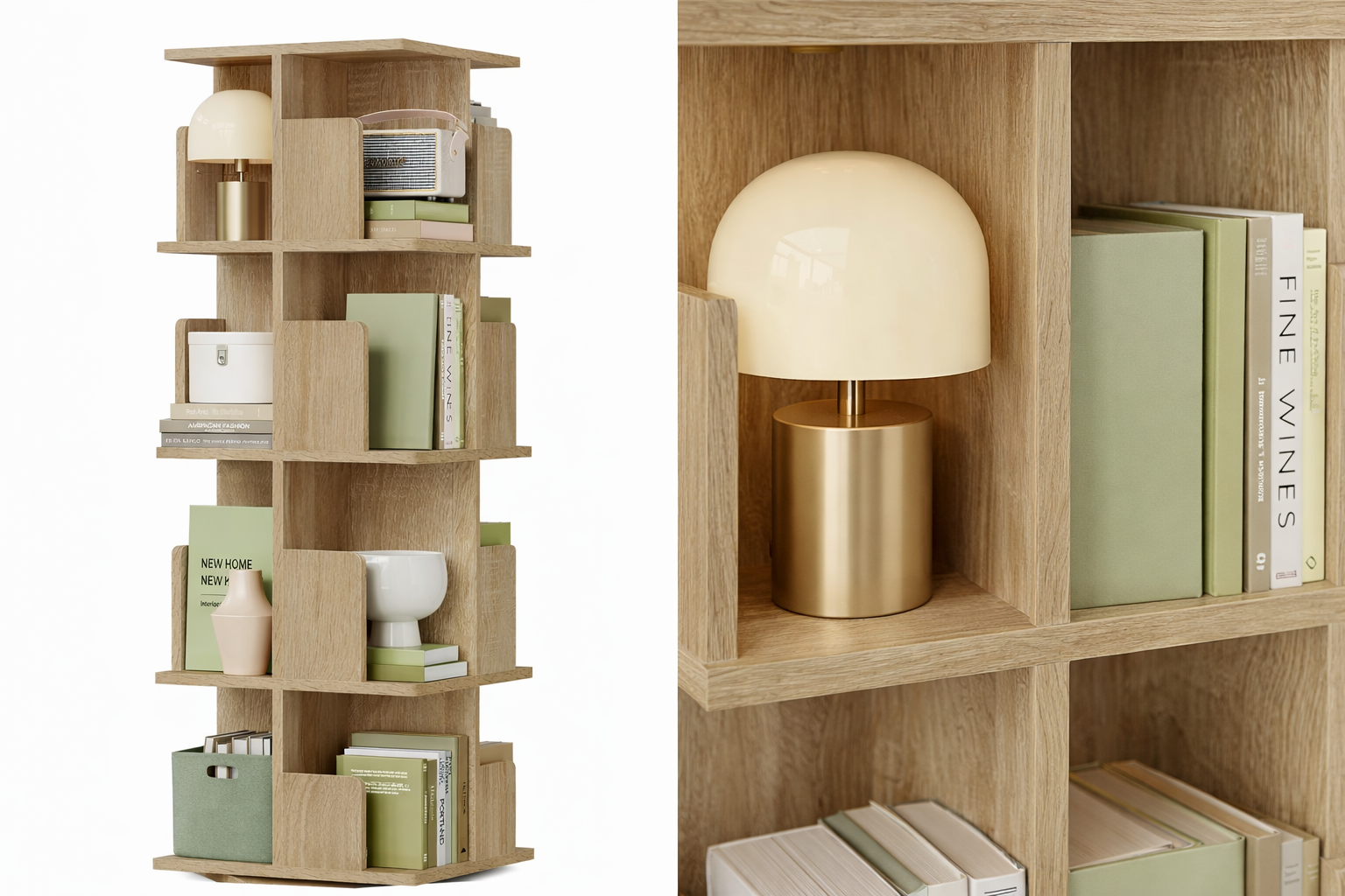 Estantería de libros